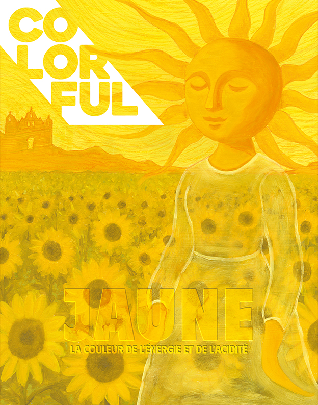 Couverture de Colorful Magazine – Jaune